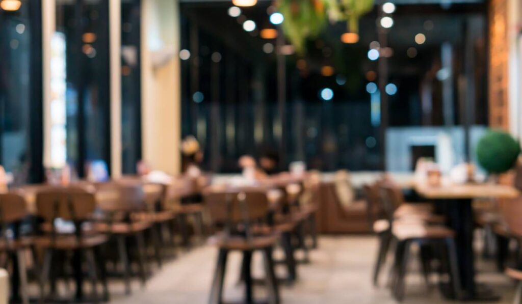 Restaurant scene for ADA Compliance